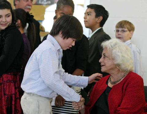 First Woman on Supreme Court Sandra Day O’Connor Will be Remembered as Country’s Foremost Advocate for Civic Education